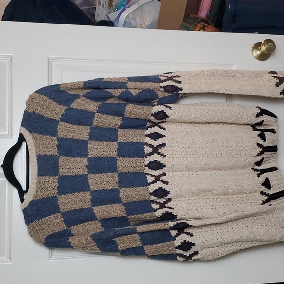 Vintage Hand Knitted Northern Isles Sweater XL - Picture 5 of 5